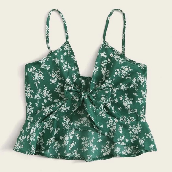 front-tie tank top - Picture 1 of 3